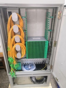 Armoire de distribution de câbles à fibres optiques pour montage en rack extérieur 576 cœurs Réseau Télécommunications - Product Image 5