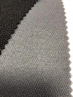 Tissu de doublure synthétique pe à double points, blanc noir, largeur 150cm, vente en gros, 65g, chine