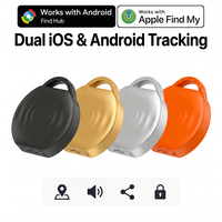 Funciona con Apple Find My y Google Find Hub, localizador de etiquetas para llaves, billeteras, tarjetas y bolsos.