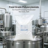Agente Auxiliar Químico, Polvo de PAM Aniónico, Tratamiento de Aguas Residuales de Procesamiento de Alimentos