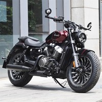 Nouvelle moto de croisière vintage Benda Grey Stone 250 Prince V-Type bicylindre refroidi par eau Jinjila 300cc