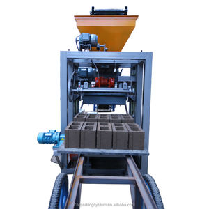 Proveedor de fábrica KAIQIAN, maquinaria de fabricación de ladrillos entrelazados, máquina de bloques de hormigón de pavimentación de Color, componentes de núcleo de bomba PLC - Product Image 6