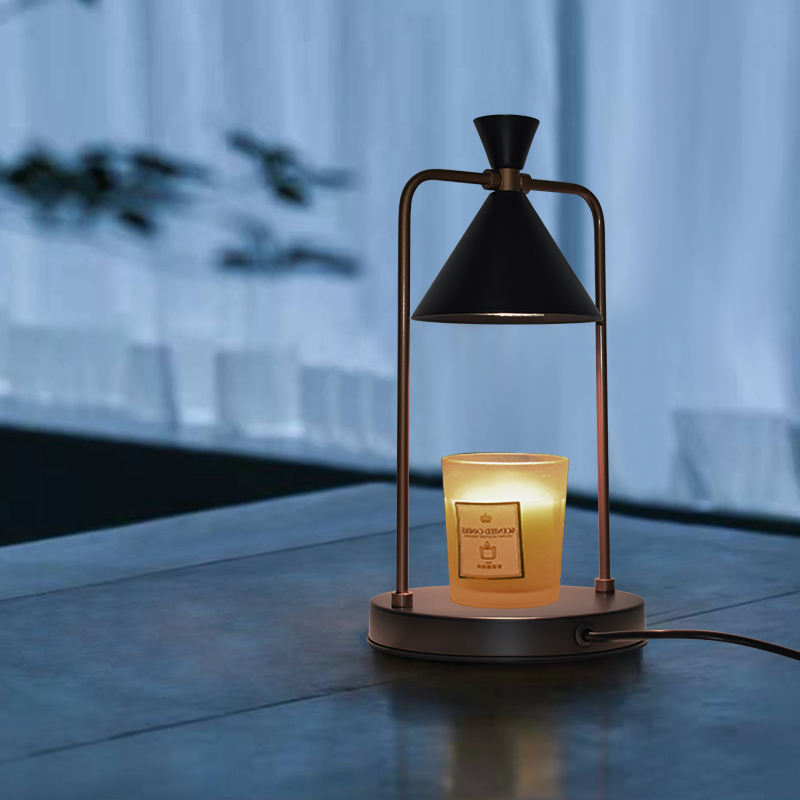 Vintage Electric Candle Warmer Lamp with Timer | Scented Night Light & Aromatic Candle Holder | Wholesale Home Decor – orangles Qatar