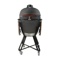 Grills Ceramic Grill AUPLEX Kamado 2022 New Bubble Series Ceramic Barbecue Outdoor Charcoal Bbq Kamado Grills For Garden