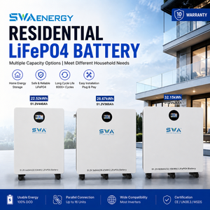 Sistema Solar Fuera de la Red SWA ENERGY de 16kWh, 20kWh, 30kWh, 40kWh, Paquete de Baterías de 51.2V 314Ah para Respaldo Doméstico y Almacenamiento de Energía - Product Image 4