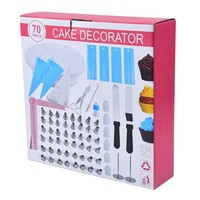 Werksgeliefertes China ZL-66PCS 66-teiliges Edelstahl Spritztüllen-Set Ungiftige Umweltfreundliche Tortendekorationswerkzeuge