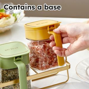 Wholesale Cheap Kitchen Seasoning <b>Spice</b> <b>Jar</b> Sugar Condiment <b>Jars</b> Glass Salt Pepper Sugar Storage Container With Lids and Spoons - Product Image 4
