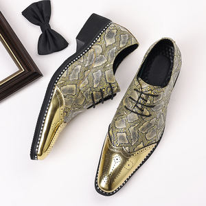 Chaussures Richelieu Derby habillées décontractées à bout fermé pour hommes de haute qualité – Collection Automne - Product Image 4