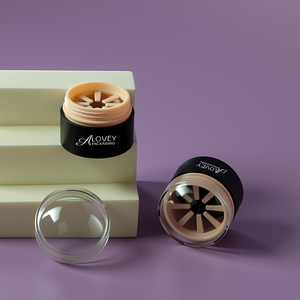 Bocaux en plastique en forme de dôme pour baume à lèvres pour hommes, contenants d'emballage vides pour baume à lèvres, forme mignonne - Product Image 2