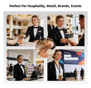 Cartão Inteligente de Madeira RFID de Alta Qualidade Cartão NFC de Madeira - Product Image 5