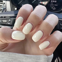 En promotion : Vernis à ongles gel laiteux blanc 15 ml – Nouveauté populaire pour le nail art, compatible UV/LED, idéal pour l'automne