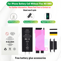 Batterie de remplacement OEM la plus vendue pour iPhone 12 Mini 2227 mAh, cellule de batterie de téléphone sans BMS ni programmeur, 100 % saine, garantie 18 mois
