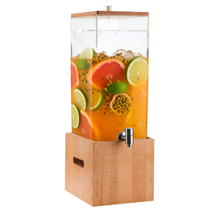 Soporte de madera para alimentos y bebidas | Dispensador de frío, venta al por mayor para <span class=keywords><strong>restaurante</strong></span> de servicio buffet - Product Image 2