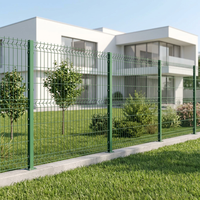 Panneau de clôture en treillis soudé 3D incurvé de haute qualité, double fil, revêtement PVC, pour système de kit de clôture de sécurité pour postes de transformation électriques