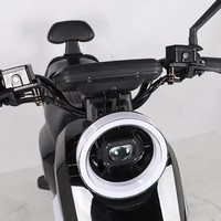 Moto électrique EEC 2000W avec moteur à moyeu sans balais, batterie au lithium, vélo de ville longue portée, frein à disque, affichage numérique, 3 vitesses