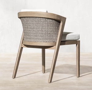 Set da <span class=keywords><strong>Giardino</strong></span> <span class=keywords><strong>in</strong></span> Teak di <span class=keywords><strong>Legno</strong></span> <span class=keywords><strong>per</strong></span> Esterni con <span class=keywords><strong>Sedie</strong></span> e Tavolo <span class=keywords><strong>per</strong></span> Ristorazione <span class=keywords><strong>in</strong></span> Hotel o Uso Esterno - Product Image 4