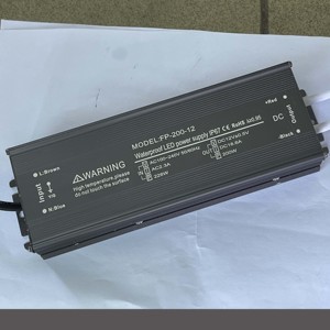 Hệ số công suất cao 0.95 IP67 không thấm nước 12V/24V 200 wát <span class=keywords><strong>LED</strong></span> Strip điều khiển ánh sáng AC-DC năng lượng chuyển giao - Product Image 2