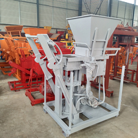 Presse hydraulique manuelle QMR2-15 pour la fabrication de briques de terre écologiques Interlocking Eco Brava