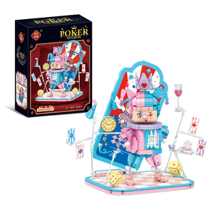 Giáo Dục Đồ Chơi Bán Wl Đồ Chơi Mini Khối 2220 Jokers Chơi Thẻ Xây Dựng Khối Đồ Chơi - Product Image 2