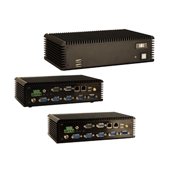 IEI Fanless Embedded Industrial PC ECW-281B-945GSE Intel  Atom N270 Processor Embedded System  VESA 100 wall mount