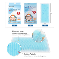 Meilleures ventes 2025 – Marque MDT – Dispositif médical de classe I certifié CE ISO – Patch de gel rafraîchissant sans médicament pour la fièvre – Adhésif pour enfants et bébés