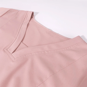 Pantalon médical personnalisable en gros, costume uniforme d'hôpital, pantalon à manches courtes, costume pour femmes, ensemble de pantalons givrés pour soins - Product Image 4