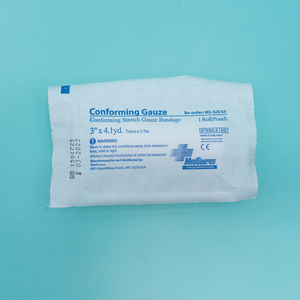 CE ve ISO sertifikalı 90 cm X 50 metre toplu satış 4 kat boyutu gazlı bez rulo bandajlar tıbbi cihazlar - Product Image 3