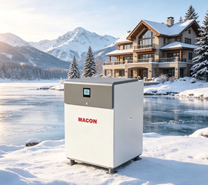 Bomba de Calor Geotérmica Inverter R290 de 18kW <span class=keywords><strong>con</strong></span> Velocidad Variable, Control por WiFi y Aplicación para Calefacción, Refrigeración y <span class=keywords><strong>Agua</strong></span> Caliente Sanitaria - Product Image 3