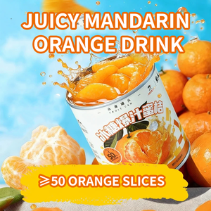 Jugo de Naranja Enlatado, Salsa con Sabor a Frutas, 300g, Bebida Refrescante, Jugo de Frutas Enlatado - Product Image 4