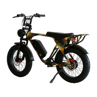 Vélo électrique de Tianjin exporté vers l'Europe, l'Amérique, le Japon et la Corée du Sud, 20 pouces, pour la neige, avec moteur arrière sans balais 48V