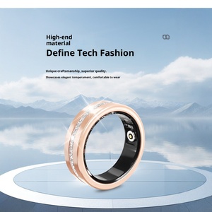 Anillo Inteligente V6 con Diamantes, Lujoso y Moderno, Multifuncional, Podómetro Deportivo, Monitor de Ritmo Cardíaco, Sueño y Frecuencia Cardíaca para Mujer - Product Image 2