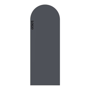 Tapete de Ejercicio Ovalado de PU, Color Nude Liso, Elástico, para Pilates y Aeróbicos, con Logotipo Personalizado, para Ejercicios en Interiores - Product Image 2