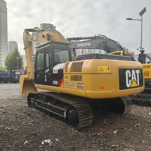 Excavadora de orugas hidráulica Caterpillar 329D2L usada original de Japón en stock precio bajo excavadora CAT 329D/329D2L/326D2 usada a la venta - Product Image 3