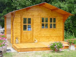Vente en gros Maison en bois 12 <span class=keywords><strong>M2</strong></span> Petite Maison Abri en bois <span class=keywords><strong>Jardin</strong></span> Cabane en rondins extérieure pour vivre - Product Image 4