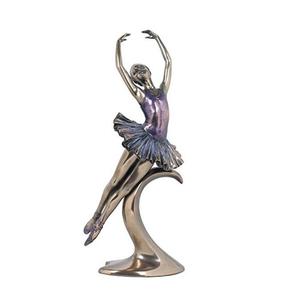 Custom Made Polyresin Resina Ballerina Statua Figurine Figura Decor Danza Dancer Riscaldamento Up Della Ragazza di Balletto - Product Image 1