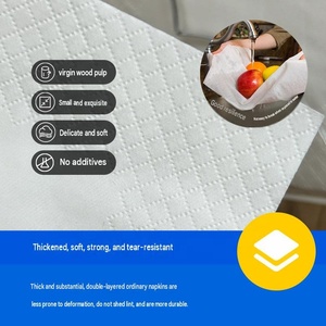 Hete Aanbieding Maagdelijk Pulp Papieren Servetten met Aangepast Logo - Valentijnsdag Kerstmis Halloween Afstuderen Pasen | - Product Image 4