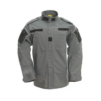 Vente en gros de tenues d'uniformes de sécurité pour hommes en coton de haute qualité, multicolores, avec poches, style veste, uniformes de garde personnalisés