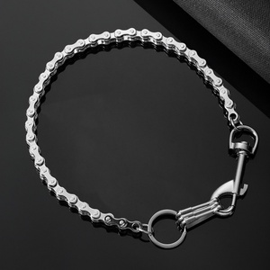Cadena de cintura para jeans estilo punk metal, unisex, hip hop, elegante. - Product Image 5