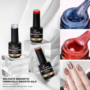 Esmalte de <span class=keywords><strong>Uñas</strong></span> en <span class=keywords><strong>Gel</strong></span> UV Efecto Ojo de Gato, 68 Colores, Base Acuosa, Marca Privada y Logotipo Personalizado, Venta al Por Mayor, Set Moonlight - Product Image 1