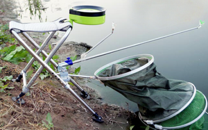 Taburete plegable portátil <span class=keywords><strong>de</strong></span> acero inoxidable Maza, silla <span class=keywords><strong>de</strong></span> pesca <span class=keywords><strong>de</strong></span> Metal <span class=keywords><strong>multifuncional</strong></span> para uso en parque al aire libre, diseño moderno para uso en la playa - Product Image 5