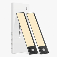 Iluminación Inalámbrica Magnética para Gabinetes, Barra LED Regulable Tipo-C, 3 CCT, Recargable, Delgada, de Pared, con Interruptor Táctil, Luz Moderna