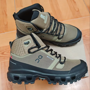 Chaussures de course pour hommes et femmes, chaussures de randonnée de luxe originales de marque, bottes hautes, chaudes pour l'hiver, imperméables, bottes de neige pour l'extérieur - Product Image 1