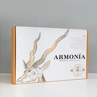 Caja de impresión personalizada vino tinto embalaje de cartón caja de regalo de seis botellas