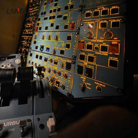 Simulador de Vuelo con Panel Superior para Simulación de Vuelo A320 319 321, Simulador Toliss A320, Sim Racing