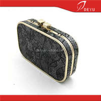 Grosir Kualitas Tinggi Kotak Clutch Bingkai Dompet Logam Bingkai dengan Bingkai Kotak ShellClutch