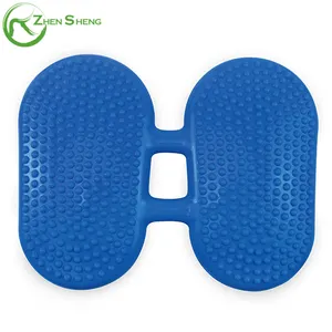 Zhensheng Manufacturer Supplier Eco Friendly PVC Stability Inflatable Massage Exercise Balance Wobble Cushion Disc