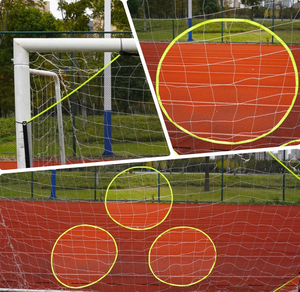 Filets de football professionnels pour entraînement de tir sur but, vert, anti-balles, pour terrain de <span class=keywords><strong>tennis</strong></span> - Product Image 5