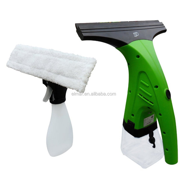 Hot Sell Household Hand Cordless Window Vac Rechargeable Steam Vacuum Cleaners with Spray Bottle for Cleaning Shower Mirrors