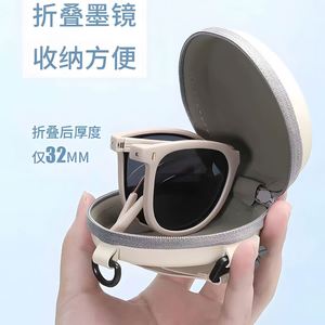 Internet-Famous KROKODIL High-End UV400 Fashion Folding <b>Sunglasses</b> for Women & Men Outdoor & Driving Use Children's Model 3 - Product Image 3