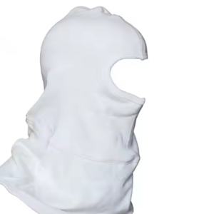 Cagoule de protection intégrale anti-feu à visibilité accrue, disponible en blanc et noir, en Aramide pour une sécurité accrue sur le chantier - Product Image 1